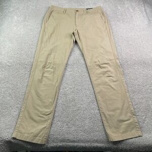 Bonobos Pants‎ Mens 34x34 Tan Khaki Slim Fit Cotton Chino Casual